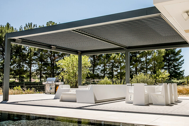 Pergola bioclimatique